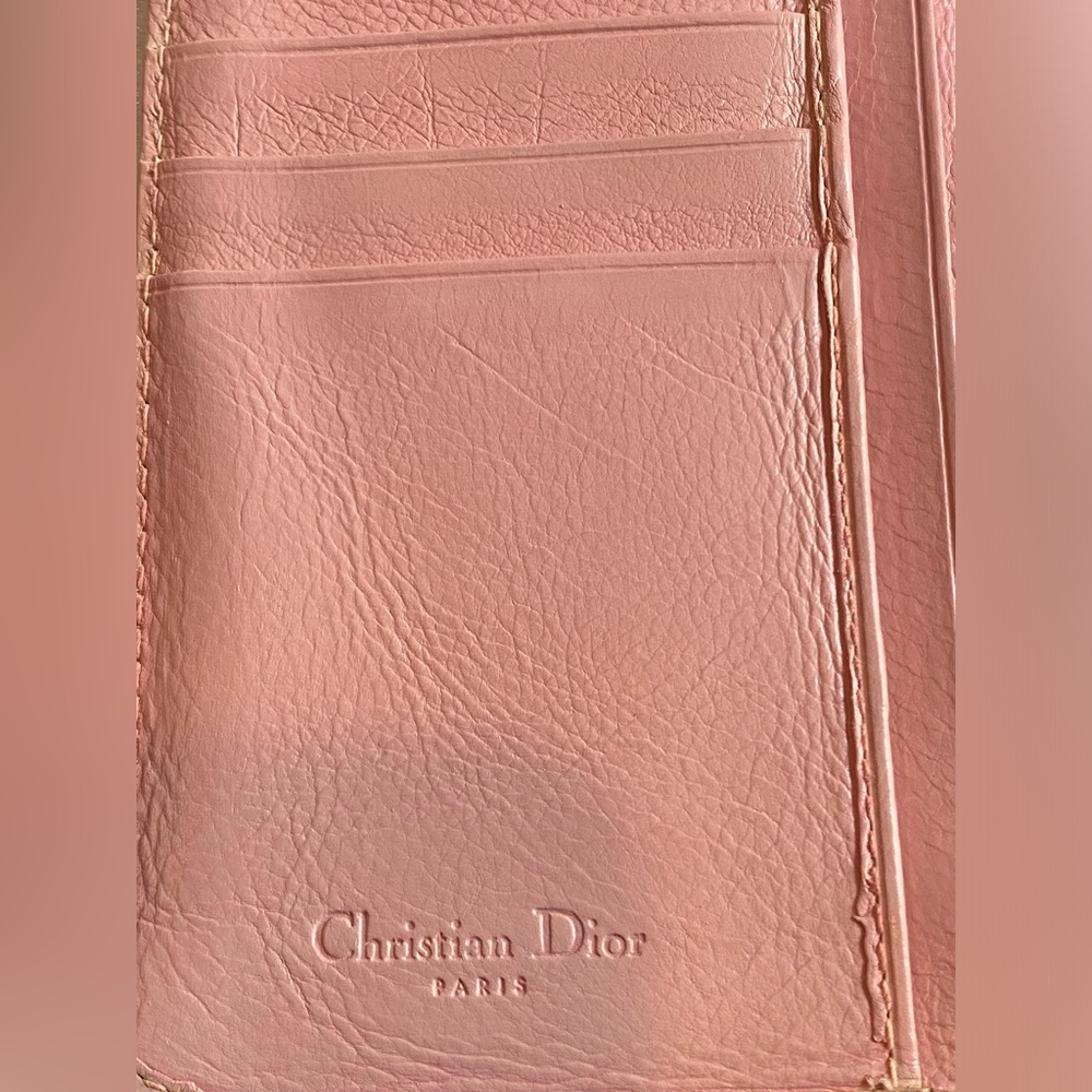 Dior Lady Dior pink Wallet - Picture 4 of 10